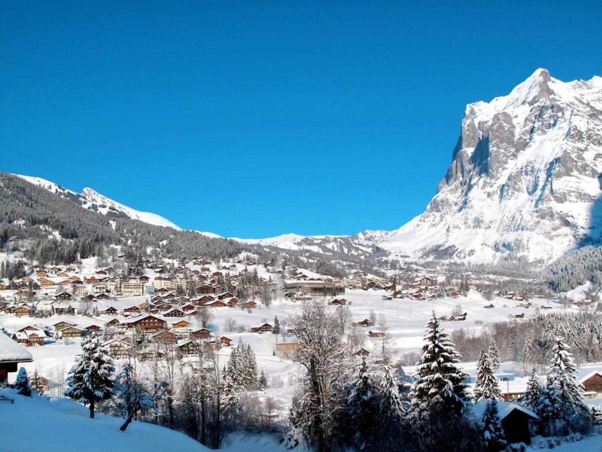Apartment Chalet Abendrot Apartments-5 By Interhome Grindelwald Esterno foto