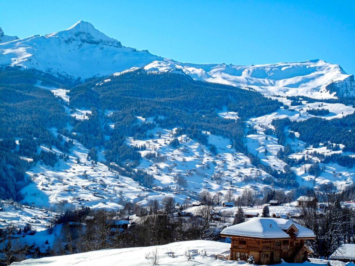 Apartment Chalet Abendrot Apartments-5 By Interhome Grindelwald Esterno foto